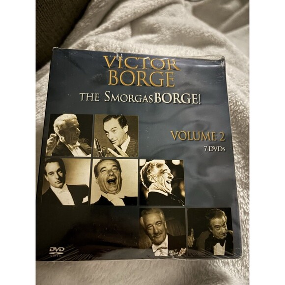 Victor Borge The SmorgasBorge Volume Two Comedy Collection 7 DVD’s - Picture 1 of 2